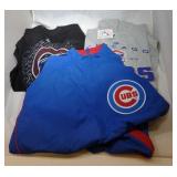 3 Chicago Cubs Youth XL shirts - one zip up