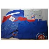 4 Chicago Cubs Youth XL shirts - button up jersey