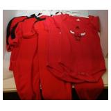 5 Chicago Bulls Kids apparel - two 24M onesies and