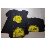 3 Golden State Warriors Kids M5/6 #30 Curry