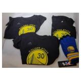 3 Golden State Warriors Kids Large 7/6X #30 Curry