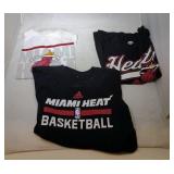 3 Miami Heat Youth S8 t-shirts