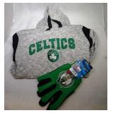 Boston Celtics Youth M10/12 hooded sweatshirt