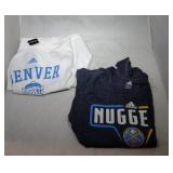 2 Denver Nuggets Youth M10/12 shirtrs