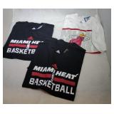 3 Miami Heat Youth M10/12 t-shirts