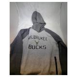 Milwaukee Bucks Youth L14/16 hooded sweatshirt