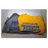 2 Golden State Warriors Youth XL18 shirts - one