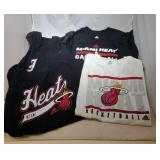 4 Miami Heat Youth XL18 t-shirts