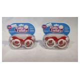 Case of Baby Fanatic Wisconsin Badgers pacifiers -
