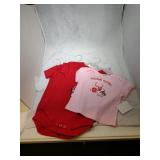 4 Wisconsin Badgers Kids 18M apparel - pink