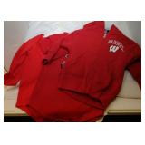 3 Wisconsin Badgers Kids 24M apparel - one hooded