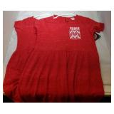 2 Wisconsin Badgers Girls dresses - M7/8 & L10/12