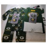 4 Green Bay Packers Kids items 0/3M - one sleeper