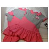 3 Green Bay Packers Girls 18M pink dresses