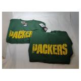 2 Green Bay Packers Youth S8 t-shirts