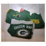 3 Green Bay Packers Youth L14/16 shirts - one