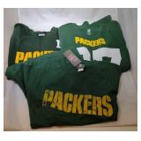 3 Green Bay Packers Youth XL18 t-shirts - one #87