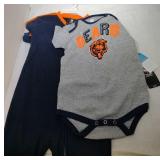 2 Chicago Bears Kids 24M - onesie and sleeper