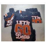 3 Chicago Bears Girls 6/6X shirts - one long