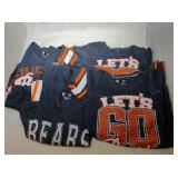 4 Chicago Bears Girls 7/8 shirts - three t-shirts