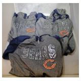 3 Chicago Bears Girls XL14/16 long sleeve hooded