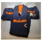 3 Chicago Bears Youth M10/12 hooded zippered