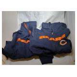 2 Chicago Bears Youth M10/12 zippered hooded