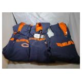 3 Chicago Bears Youth L14/16 zippered hooded