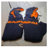 2 Chicago Bears Youth L14/16 zippered hooded