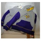 3 Minnesota Vikings Kids 3T - two hooded