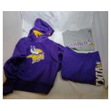 3 Minnesota Vikings Kids M5/6 shirts - one t-shirt