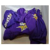3 Minnesota Vikings Youth S8 shirts - one hooded