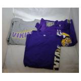 3 Minnesota Vikings Youth M10/12 shirts - one long