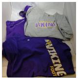 3 Minnesota Vikings Youth XL18/20 shirts - one
