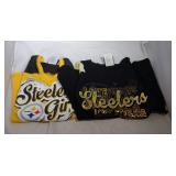 2 Pittsburgh Steelers Girls 7/8 t-shirts