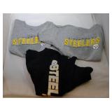3 Pittsburgh Steelers Kids M5/6 shirts - two