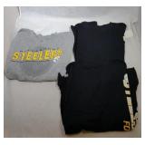 3 Pittsburgh Steelers Kids L7 shirts - two long