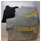 3 Pittsburgh Steelers Youth S8 shirts - one long