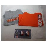 2 Denver Broncos Kids 2T shirts and 2 pack of