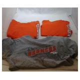 3 Denver Broncos Kids M5/6 shirts - two long