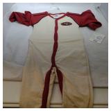 San Francisco 49ers Kids 18M button up sleeper