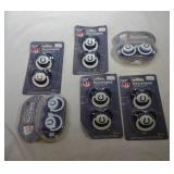 6 Pairs of Indianapolis Colts pacifiers