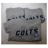 3 Indianapolis Colts Kids 4T t-shirts