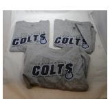 3 Indianapolis Colts Kids L7 t-shirts