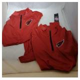 2 St. Louis Cardinals Youth zip up pullovers -