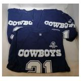 3 Dallas Cowboys Youth M10/12 #21 Elliott t-shirts