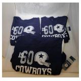3 Dallas Cowboys Youth XL16/18 long sleeve shirts