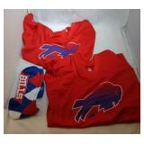 2 Buffalo Bills Youth M10/12 jerseys and pair of