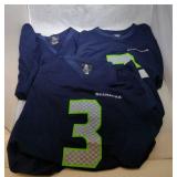 3 Seattle Seahawks Youth XL18/20 #3 Wilson jerseys
