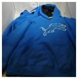2 Detroit Lions Youth M10/12 hooded sweatshirts